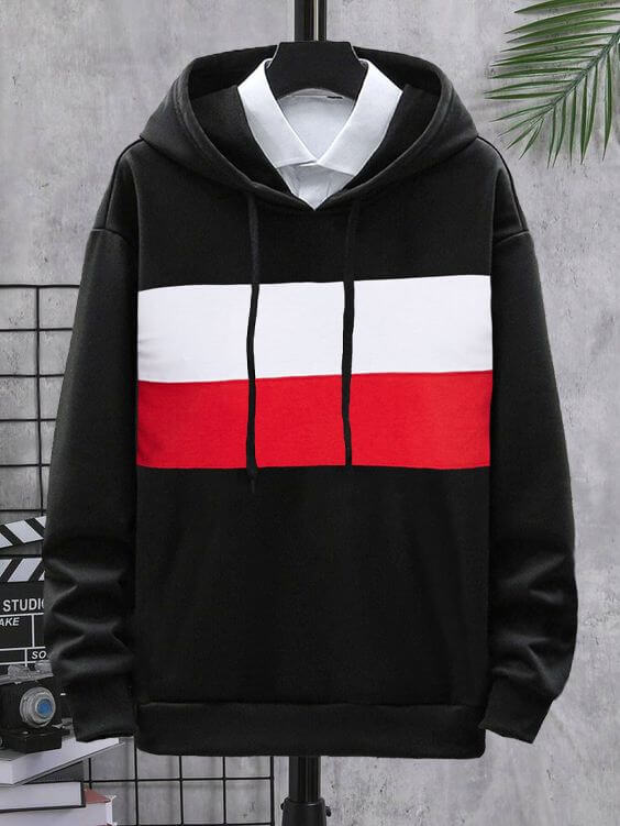 Men's Cotton Blend Sweatshirt Hoodie- Brand Kiosk Store