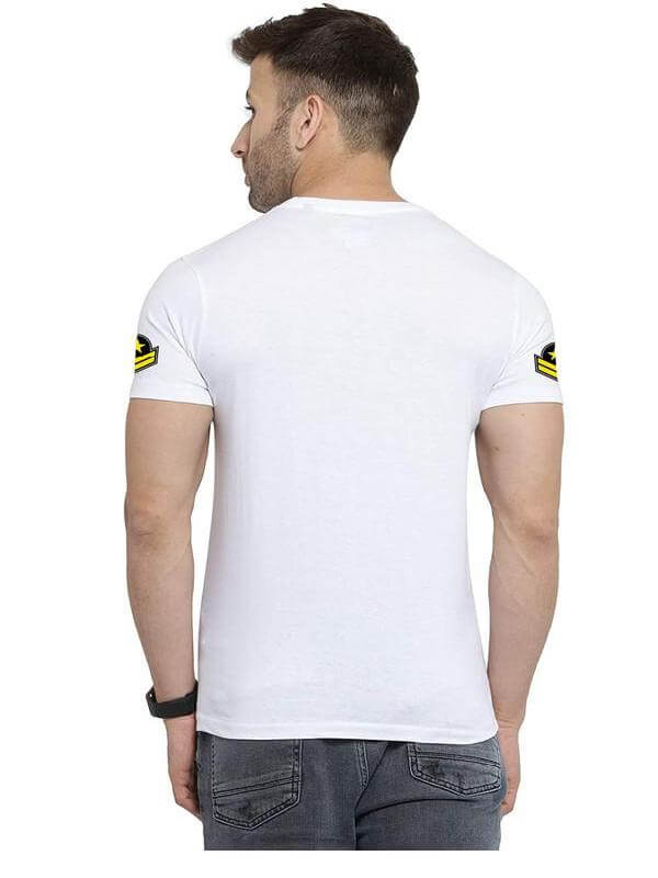 Mens Cotton Printed Half Sleeves Casual T-Shirt- Brand Kiosk Store