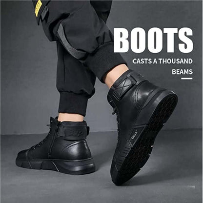 Mens Stylish Synthetic Boots- Brand Kiosk Store