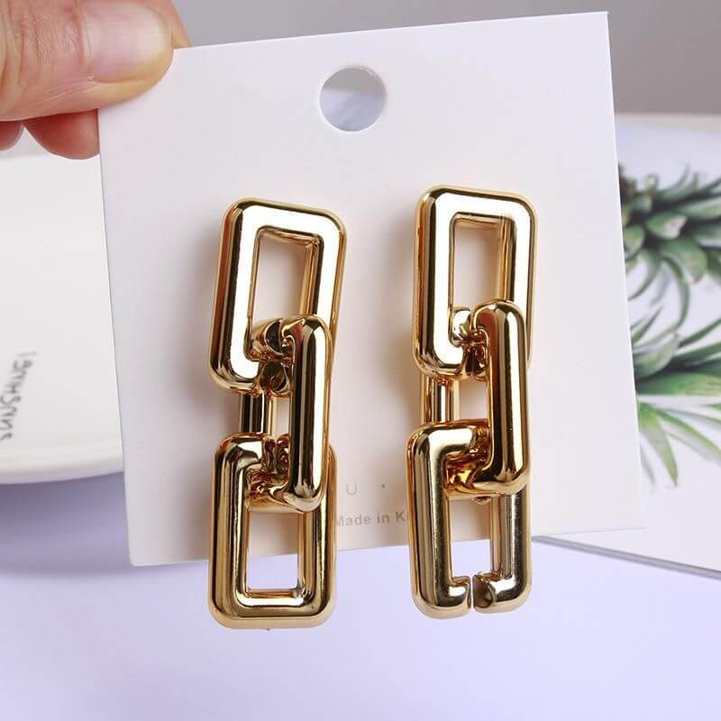 AVR JEWELS Korean Geometric Wild Drop Earrings 2 Pcs/Set- Brand Kiosk Store