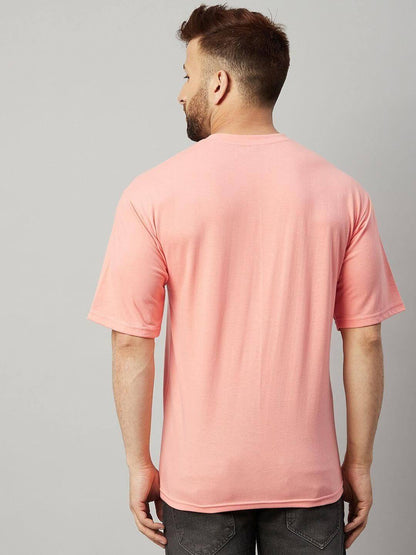 Cotton Blend Solid Half Sleeves Mens Round Neck T-Shirt- Brand Kiosk Store