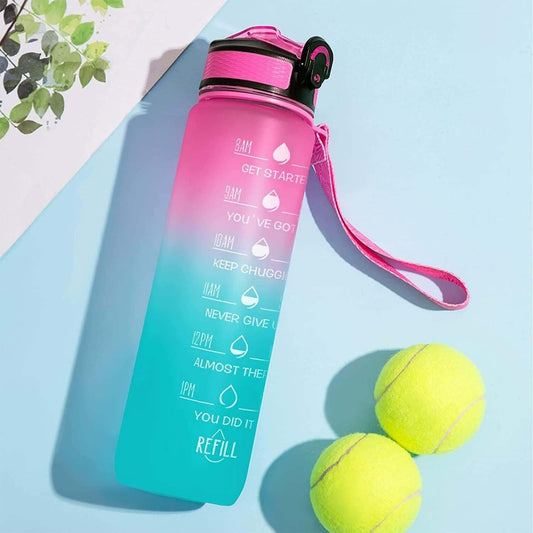 Sport Print Water Bottle Gym Water Bottle For Outdoor- Brand Kiosk Store